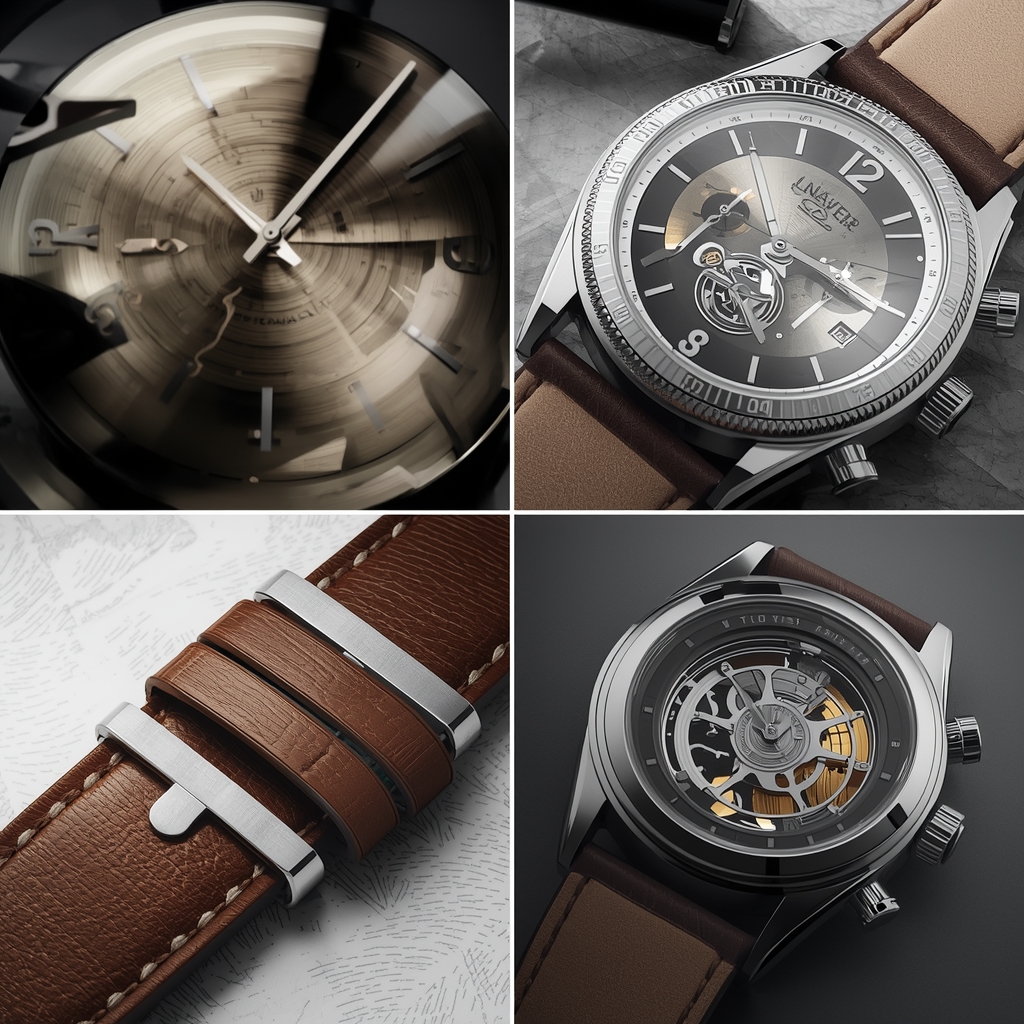 Premium materials used in modern clock construction