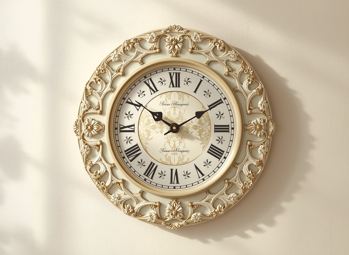 Victorian Elegance Wall Clock