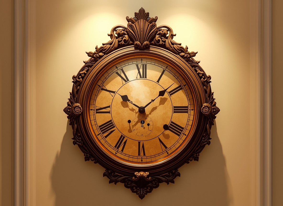 Regency Manor Wall Clock