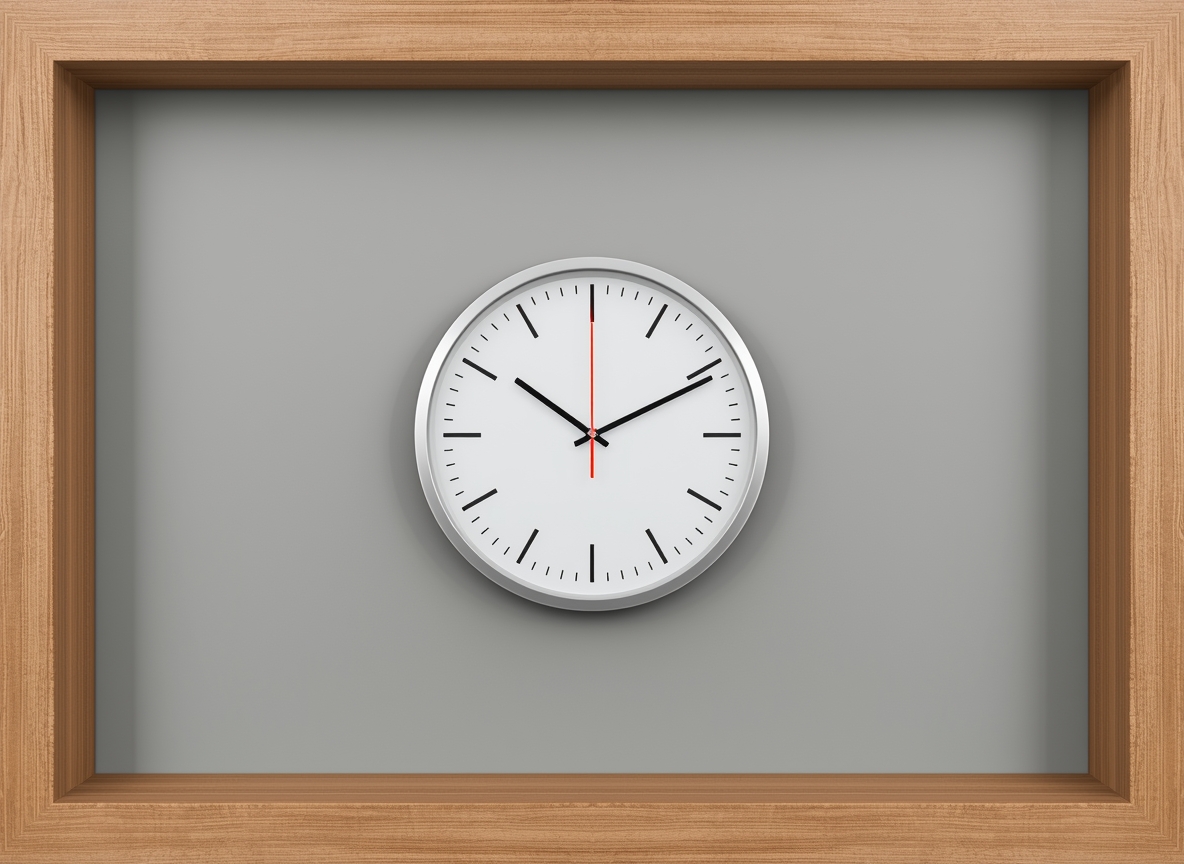 Horizon Floating Wall Clock